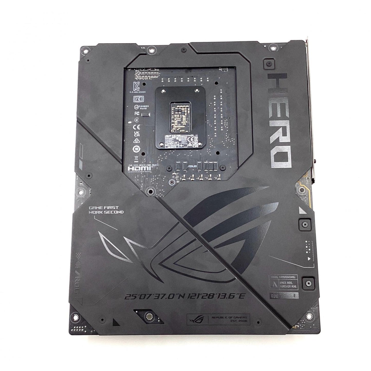 【全額返金保証】【最速発送】ASUS マザーボード ROG MAXIMUS Z890 HERO 美品 動作確認済