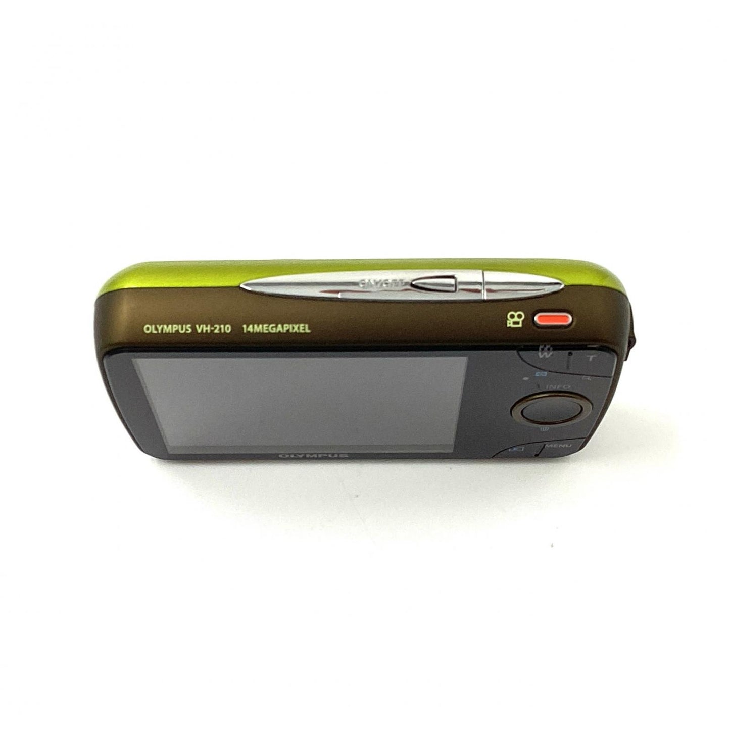 【全額返金保証】【最速発送】OLYMPUS コンパクトデジタルカメラ OLYMPUS VH-210 [グリーン] 動作確認済