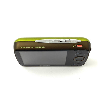 【全額返金保証】【最速発送】OLYMPUS コンパクトデジタルカメラ OLYMPUS VH-210 [グリーン] 動作確認済