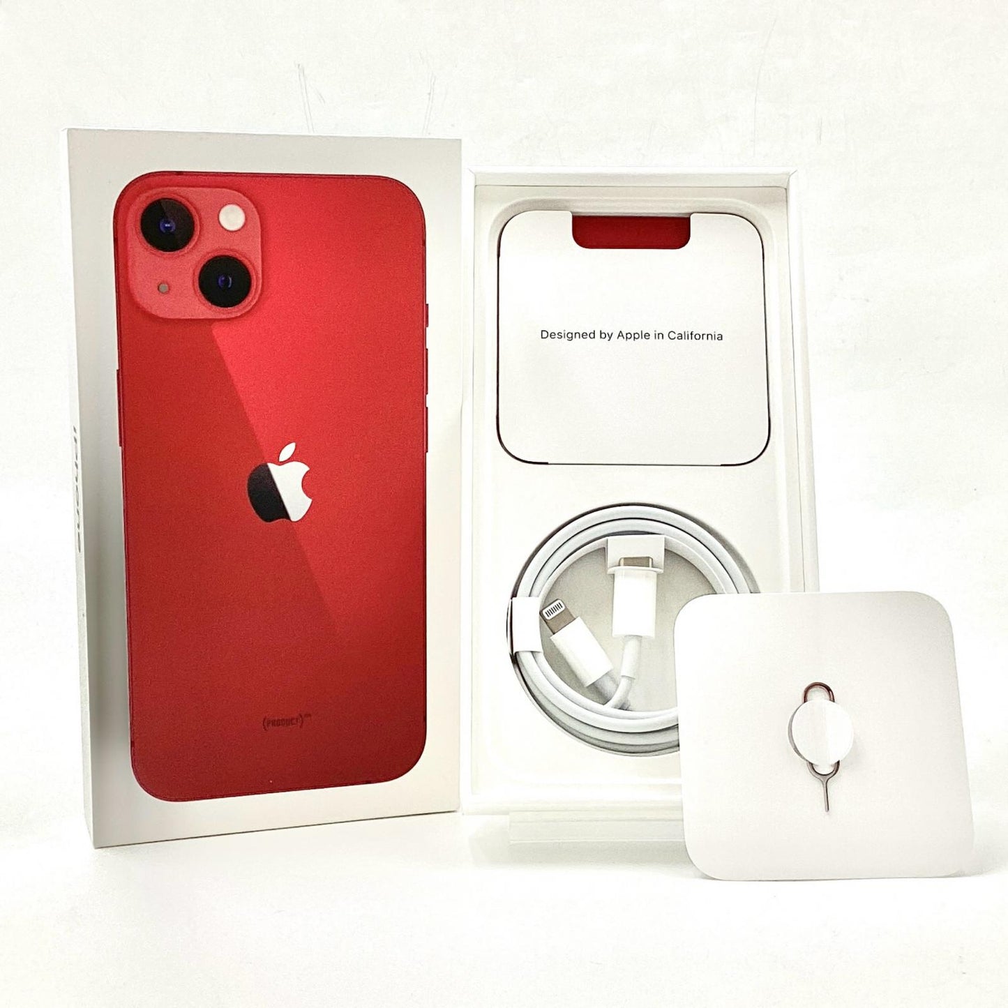 【全額返金保証】【最速発送】Apple iPhone iPhone 13 128GB (PRODUCT)RED docomo 白ロム 超美品 動作確認済 95%