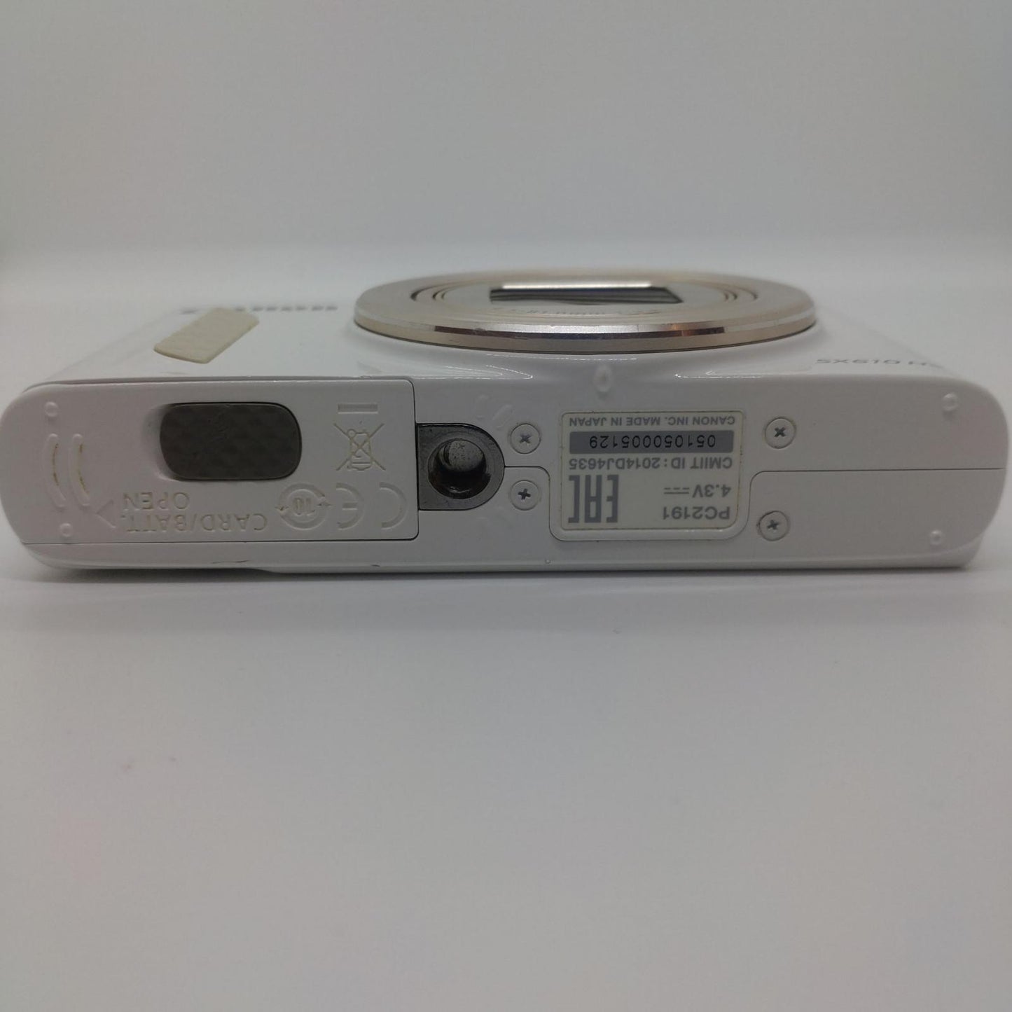 【全額返金保証】【最速発送】Canon コンパクトデジタルカメラ PowerShot SX610 HS [ホワイト] 動作確認済