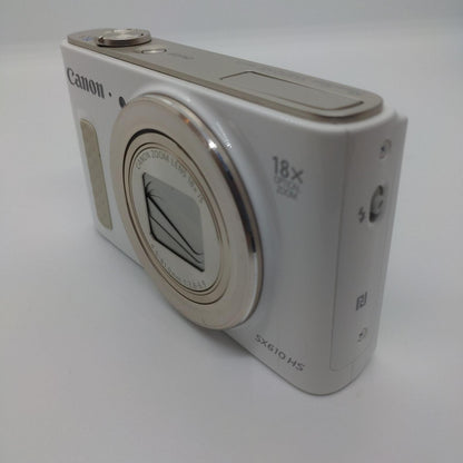 【全額返金保証】【最速発送】Canon コンパクトデジタルカメラ PowerShot SX610 HS [ホワイト] 動作確認済