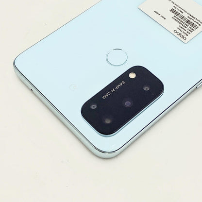 【全額返金保証】【最速発送】OPPO Reno 5:00 AM 128GB アイスブルー Softbank A103OP 白ロム 美品 動作確認済