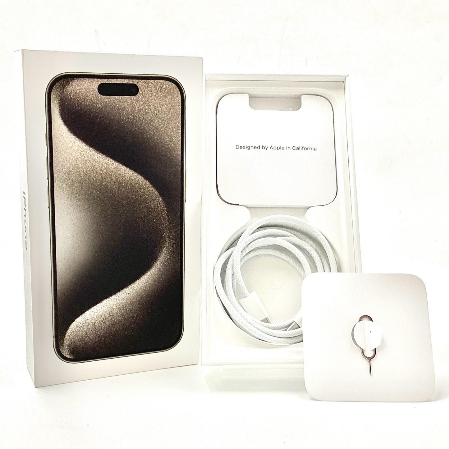 【全額返金保証】【最速発送】Apple iPhone iPhone 15 Pro 256GB ナチュラルチタニウム Softbank 動作確認済 91%
