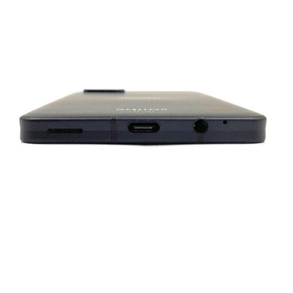 【全額返金保証】【最速発送】SHARP AQUOS sense6 64GB ブラック docomo SH-54B 白ロム 動作確認済