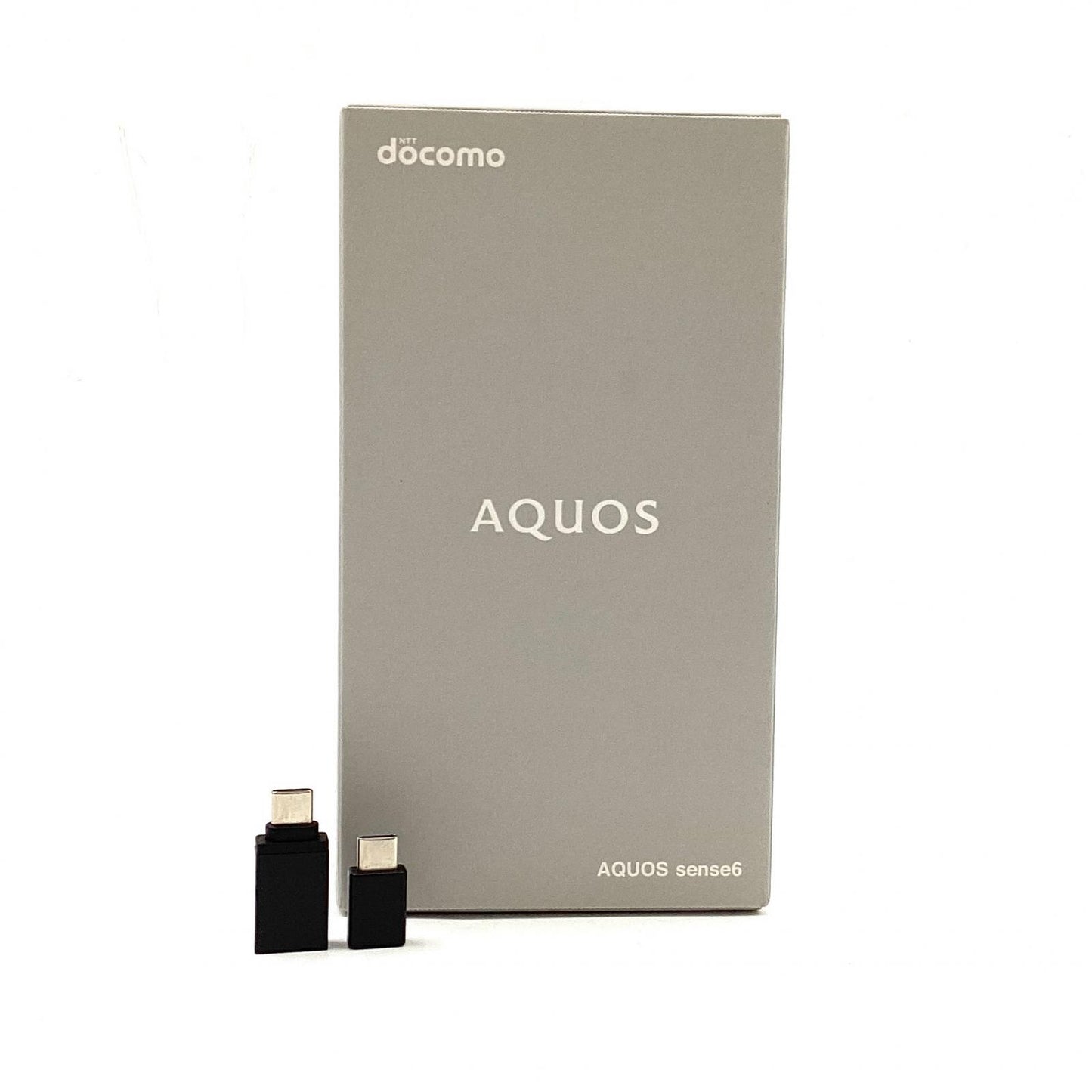 【全額返金保証】【最速発送】SHARP AQUOS sense6 64GB ブラック docomo SH-54B 白ロム 動作確認済