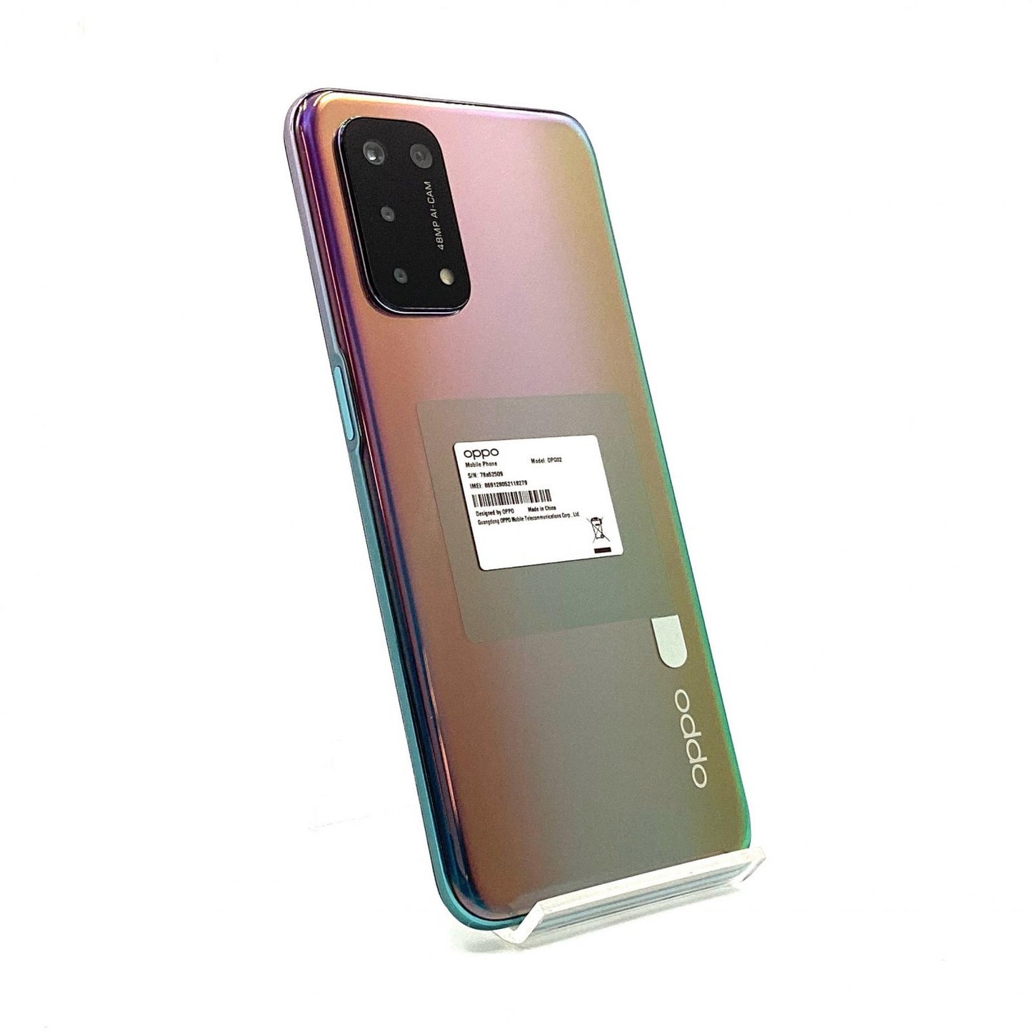 【全額返金保証】【最速発送】OPPO A 54 5G 64GB ファンタスティックパープル au OPG02 白ロム 美品 動作確認済