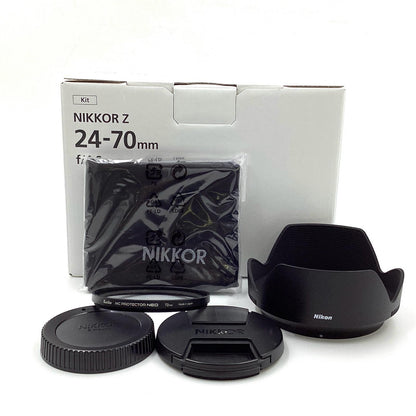 【全額返金保証】【最速発送】Nikon NIKKOR Z 24-70mm f/4 S 美品 動作確認済