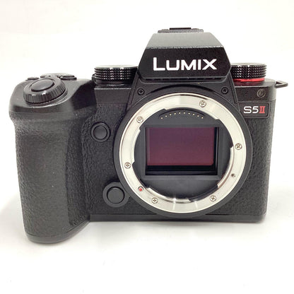 【全額返金保証】【最速発送】Panasonic デジタル一眼 LUMIX DC-S5M2 ボディ ブラック 美品 動作確認済