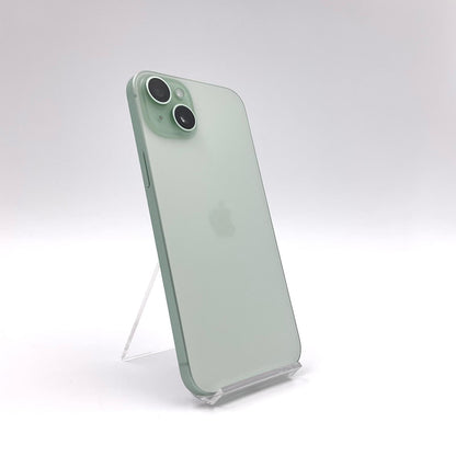 【全額返金保証】【最速発送】Apple iPhone iPhone 15 Plus 128GB グリーン SIMフリー 白ロム 美品 動作確認済 99%