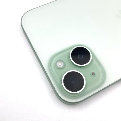 【全額返金保証】【最速発送】Apple iPhone iPhone 15 Plus 128GB グリーン SIMフリー 白ロム 美品 動作確認済 99%