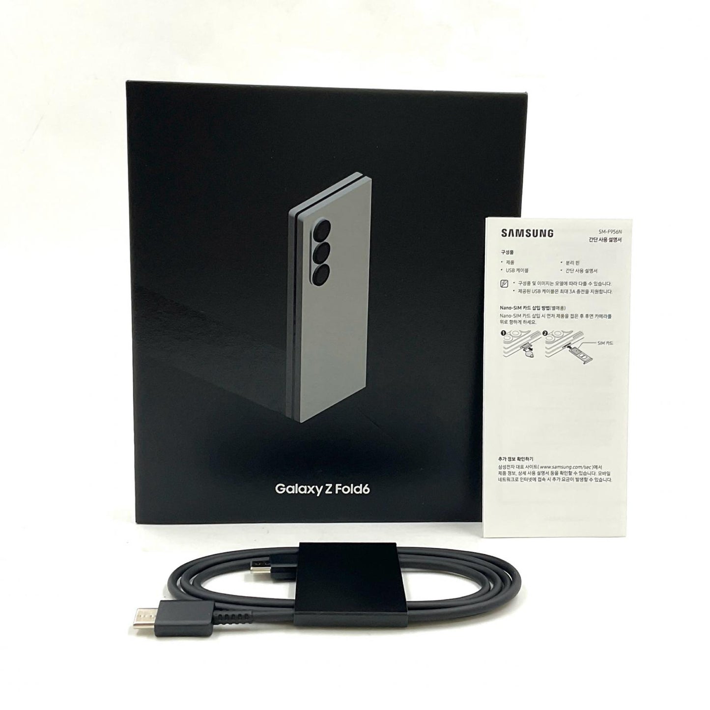 【全額返金保証】【最速発送】SAMSUNG Galaxy Z Fold6 5G 256GB シルバー SIMフリー SM-F956N 白ロム 超美品 動作確認済