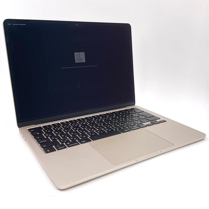 【全額返金保証】【最速発送】Apple MacBook Air 13インチ 2025 Apple M4 16GB M.2 SSD 256GB スターライト 100% 美品 動作確認済
