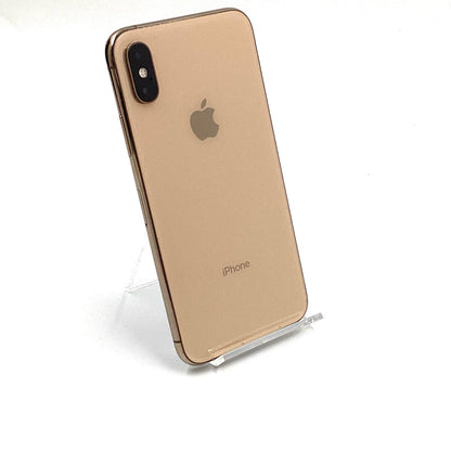 【全額返金保証】【最速発送】Apple iPhone iPhone XS 256GB ゴールド au 白ロム 動作確認済 74%