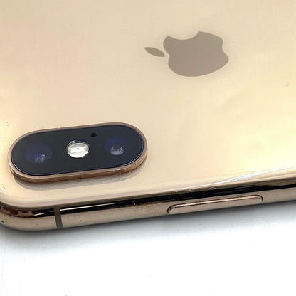 【全額返金保証】【最速発送】Apple iPhone iPhone XS 256GB ゴールド au 白ロム 動作確認済 74%