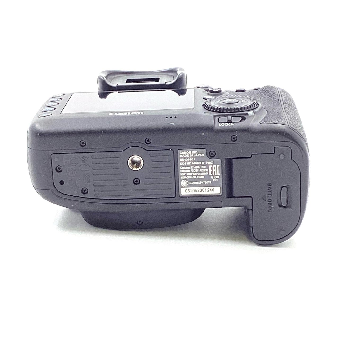 【全額返金保証】【最速発送】Canon デジタル一眼 EOS 5D Mark IV ボディ ブラック 動作確認済