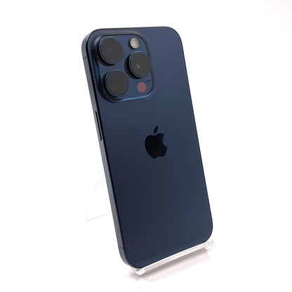 【全額返金保証】【最速発送】Apple iPhone iPhone 15 Pro 128GB ブルーチタニウム 楽天モバイル 白ロム 美品 動作確認済 96%