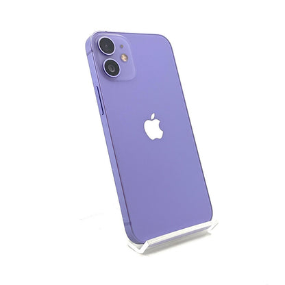 【最速発送】Apple iPhone iPhone 12 mini 256GB パープル SIMフリー 白ロム【難有】 78%