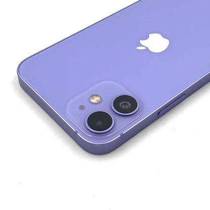 【最速発送】Apple iPhone iPhone 12 mini 256GB パープル SIMフリー 白ロム【難有】 78%