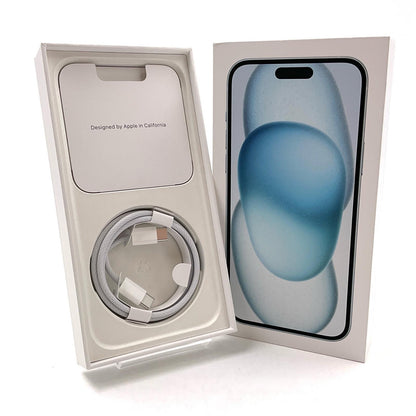 【全額返金保証】【最速発送】Apple iPhone iPhone 15 Plus 256GB ブルー SIMフリー 白ロム 超美品 動作確認済 90%