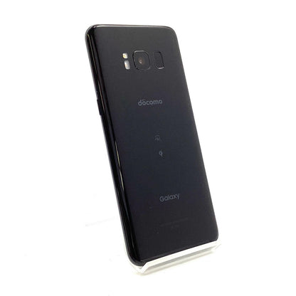 【全額返金保証】【最速発送】SAMSUNG Galaxy S8 64GB Midnight Black(ミッドナイト ブラック) docomo SC-02J 白ロム 動作確認済