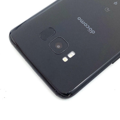 【全額返金保証】【最速発送】SAMSUNG Galaxy S8 64GB Midnight Black(ミッドナイト ブラック) docomo SC-02J 白ロム 動作確認済