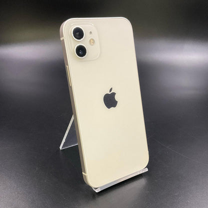 【全額返金保証】【最速発送】Apple iPhone iPhone 12 256GB ホワイト au 動作確認済 77%