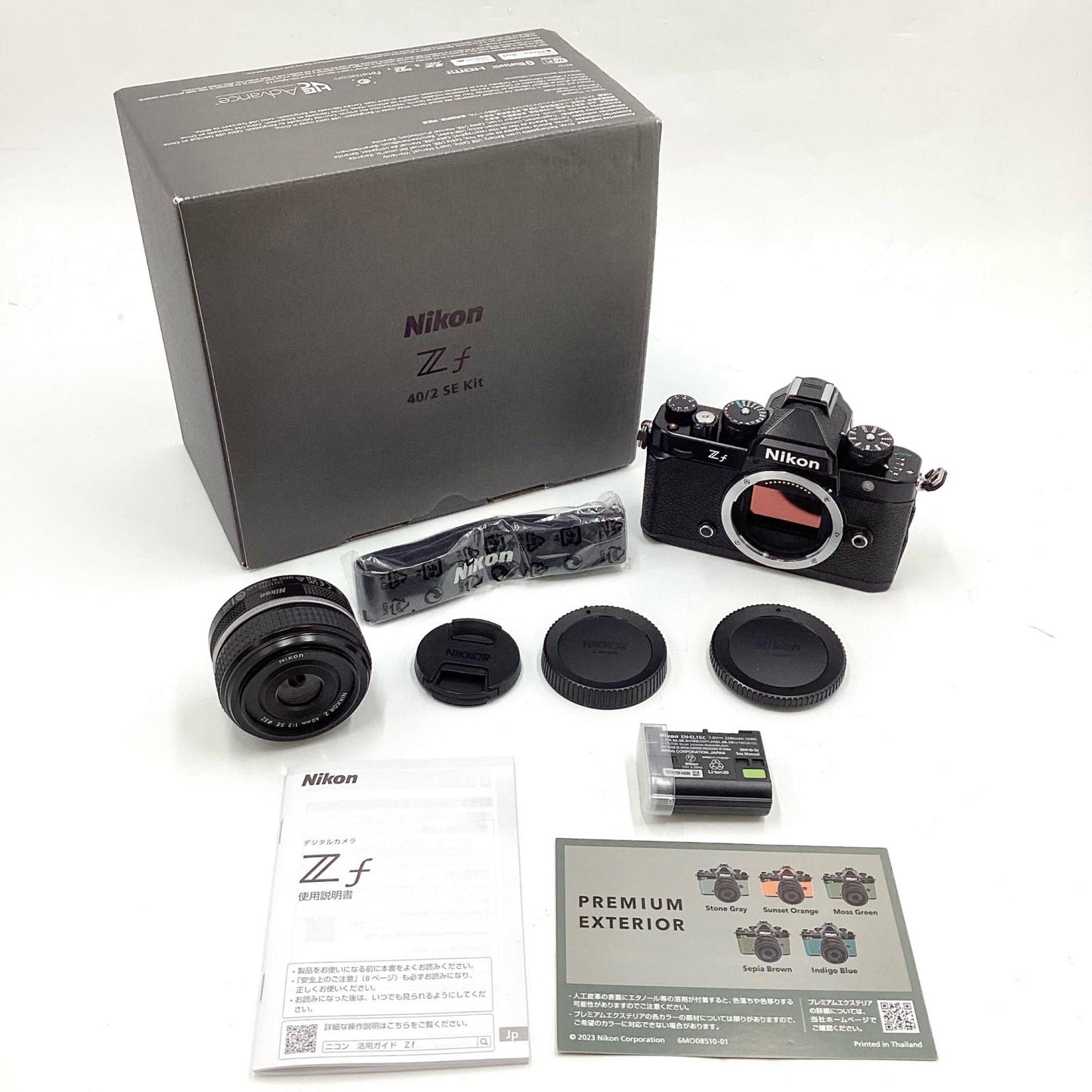 【全額返金保証】【最速発送】Nikon デジタル一眼 Z f 40mm f/2(SE)レンズキット ブラック 美品 動作確認済