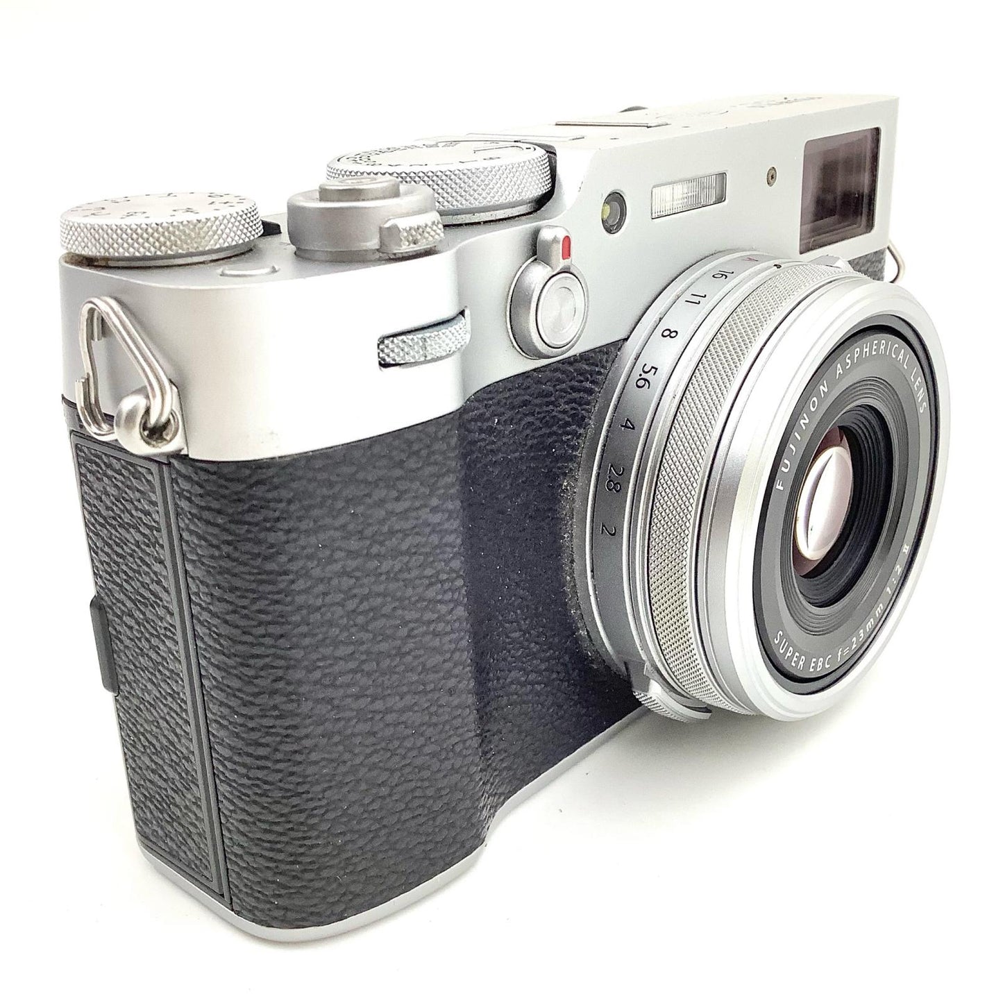 【全額返金保証】【最速発送】FUJIFILM コンパクトデジタルカメラ FUJIFILM X100V [シルバー] 美品 動作確認済