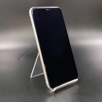 【全額返金保証】【最速発送】Apple iPhone iPhone 11 64GB ホワイト au SIMフリー 白ロム 動作確認済 86%