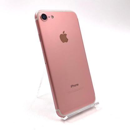 【全額返金保証】【最速発送】Apple iPhone iPhone 7 128GB ローズゴールド docomo 白ロム 動作確認済 83%