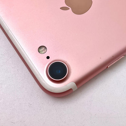 【全額返金保証】【最速発送】Apple iPhone iPhone 7 128GB ローズゴールド docomo 白ロム 動作確認済 83%