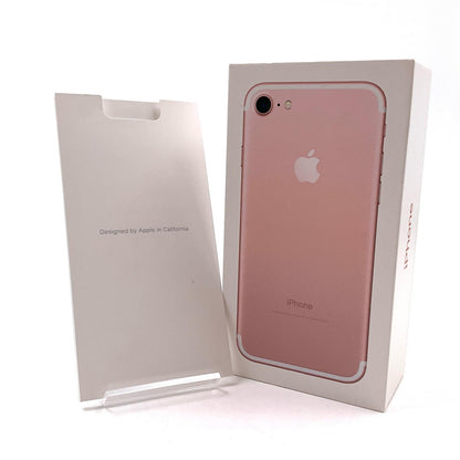 【全額返金保証】【最速発送】Apple iPhone iPhone 7 128GB ローズゴールド docomo 白ロム 動作確認済 83%