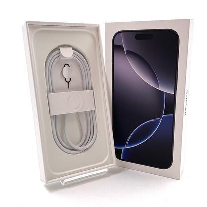 【全額返金保証】【最速発送】Apple iPhone iPhone 16 Pro Max 256GB ブラックチタニウム SIMフリー 白ロム 美品 動作確認済 100%