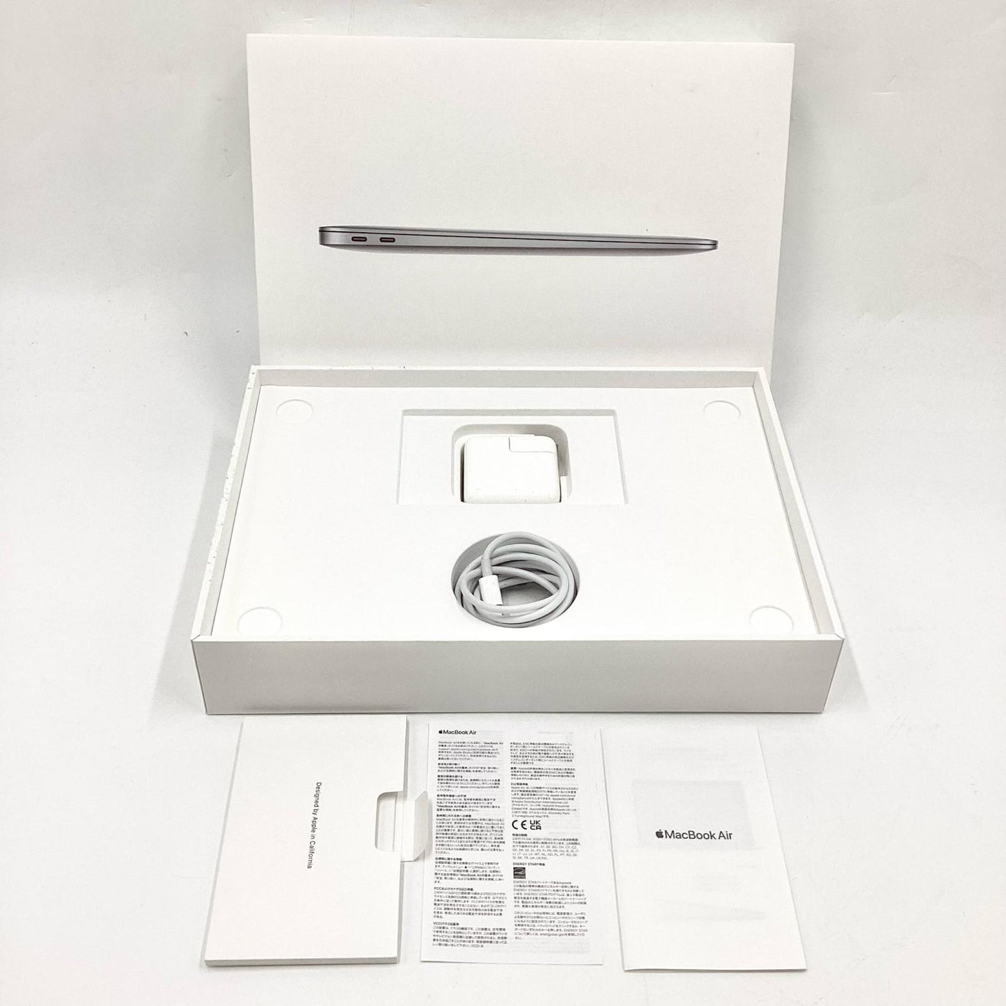 【全額返金保証】【最速発送】Apple MacBook Air 13インチ 2020 Apple M1 16GB SSD 512GB スペースグレイ 97% 動作確認済