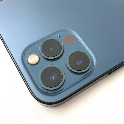 【全額返金保証】【最速発送】Apple iPhone iPhone 12 Pro 256GB パシフィックブルー au 白ロム 動作確認済 100%