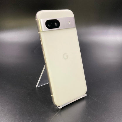 【全額返金保証】【最速発送】Google Pixel 8a 128GB Porcelain (ポーセリン) au G576D 白ロム 動作確認済