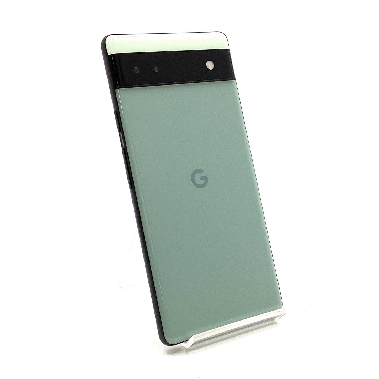 【全額返金保証】【最速発送】Google Pixel 6a 128GB Sage (セージ) au GB17L 白ロム 動作確認済