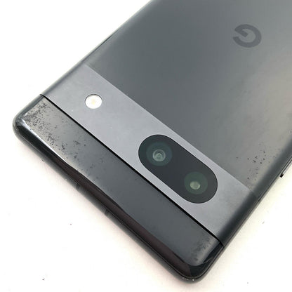 【全額返金保証】【最速発送】Google Pixel 7a 128GB Charcoal (チャコール) SIMフリー G82U8 白ロム 美品 動作確認済