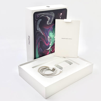 【最速発送】Apple iPad Pro 11インチ 第1世代 256GB スペースグレイ WiFi+Cellular Softbank 白ロム【難有】