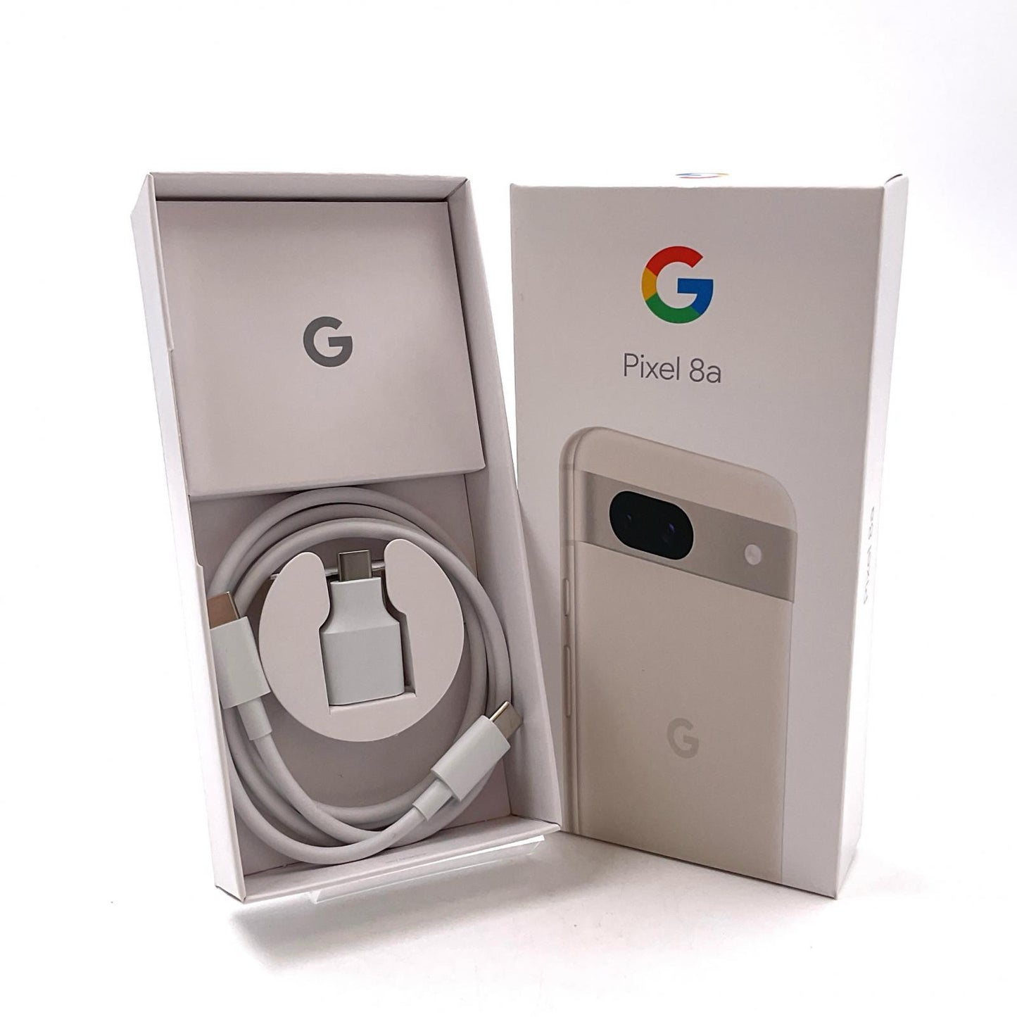 【全額返金保証】【最速発送】Google Pixel 8a 128GB Porcelain (ポーセリン) SIMフリー G576D 白ロム 美品 動作確認済