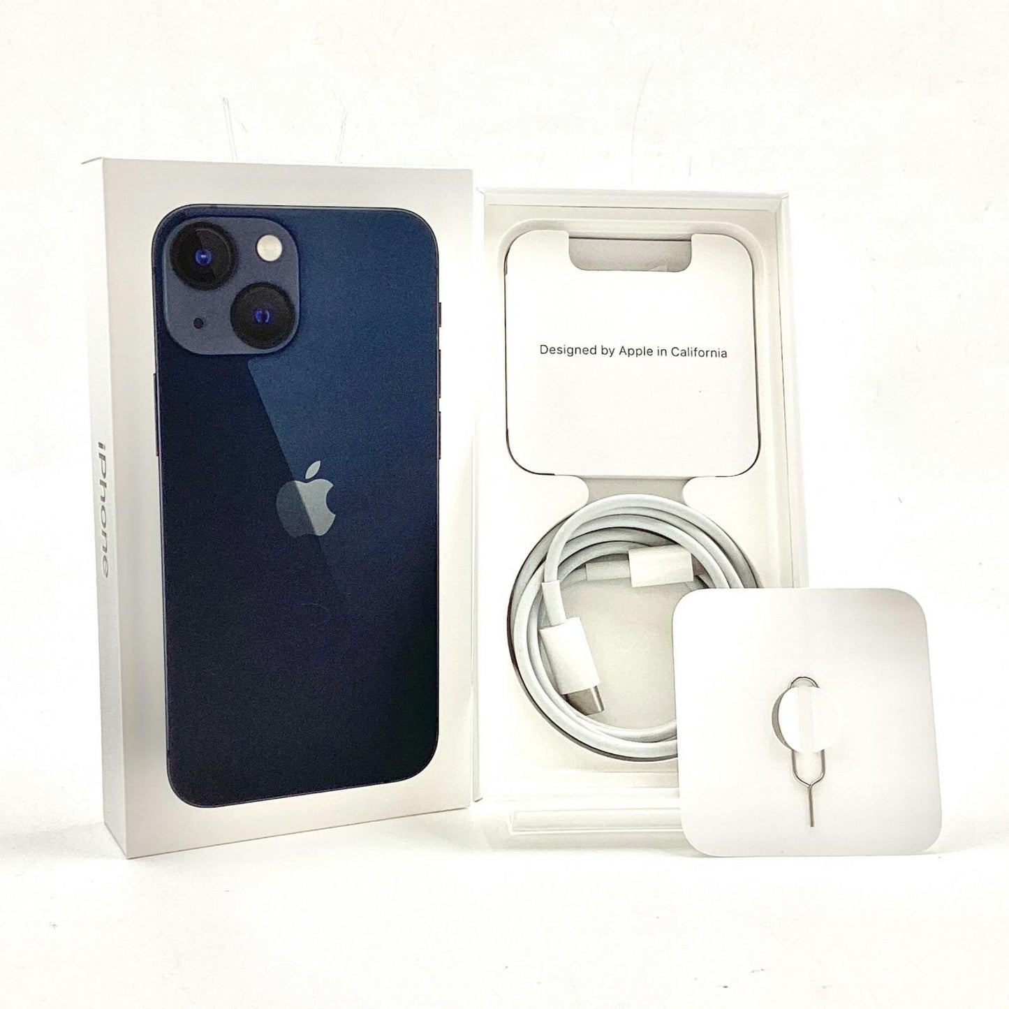 【全額返金保証】【最速発送】Apple iPhone iPhone 13 mini 128GB ミッドナイト docomo 白ロム 美品 動作確認済 85%