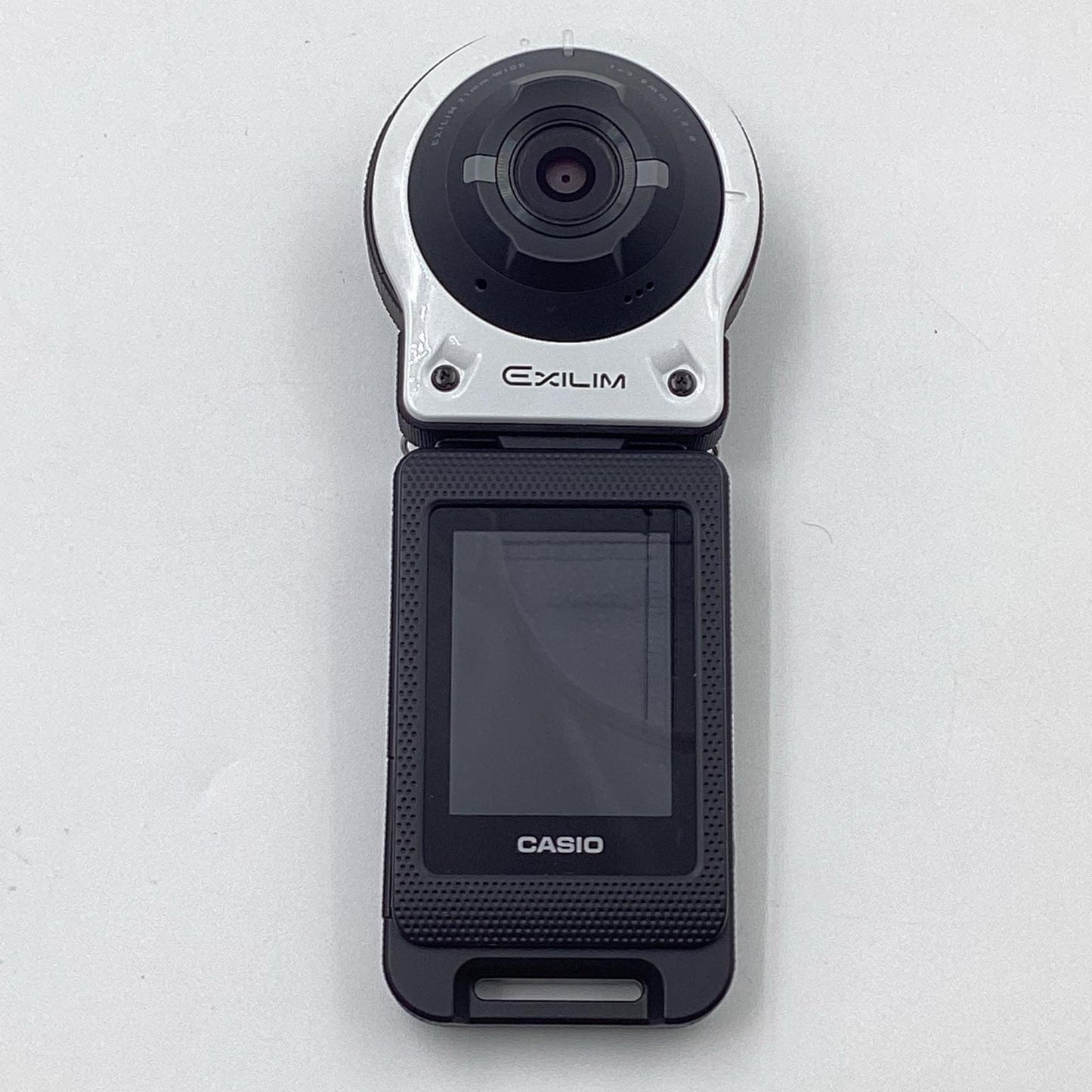 【全額返金保証】【最速発送】CASIO コンパクトデジタルカメラ EX-FR10　ホワイト 超美品 動作確認済