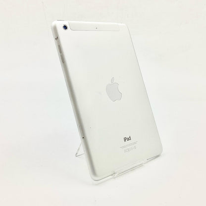 【全額返金保証】【最速発送】Apple iPad mini 7.9インチ 第2世代 32GB シルバー WiFi+Cellular SIMフリー 白ロム 動作確認済