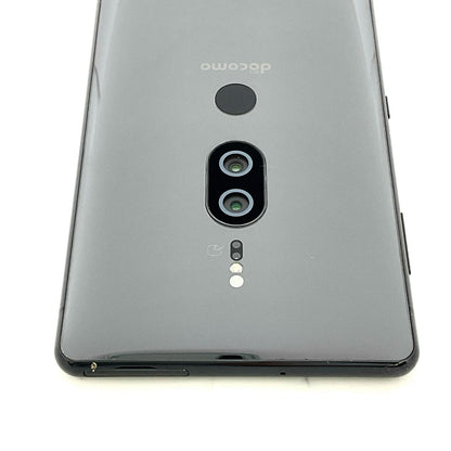 【全額返金保証】【最速発送】Sony Xperia XZ2 Premium 64GB クロムブラック docomo SO-04K 白ロム 動作確認済