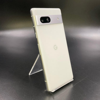 【全額返金保証】【最速発送】Google Pixel 7a 128GB スノー docomo SIMフリー G82U8 動作確認済