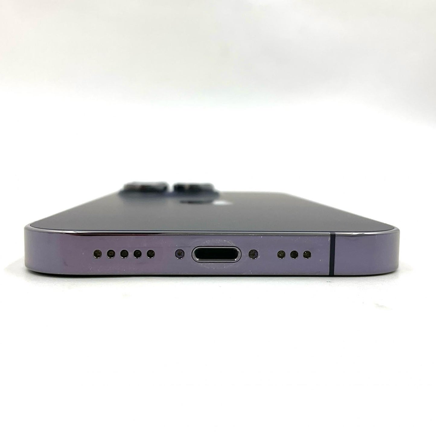 【全額返金保証】【最速発送】Apple iPhone iPhone 14 Pro 128GB ディープパープル docomo 動作確認済 87%