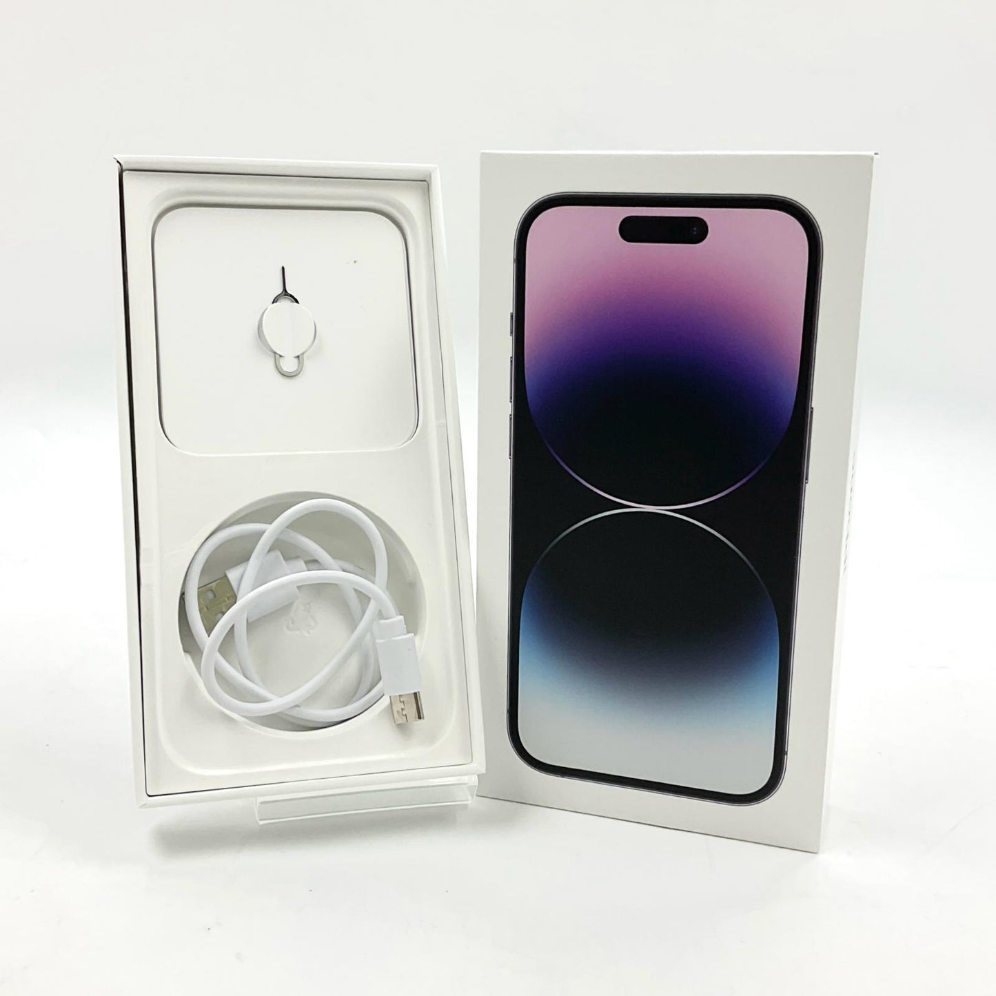 【全額返金保証】【最速発送】Apple iPhone iPhone 14 Pro 128GB ディープパープル docomo 動作確認済 87%