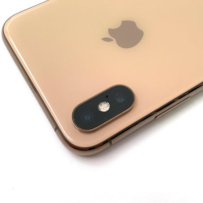 【全額返金保証】【最速発送】Apple iPhone iPhone XS 256GB ゴールド SIMフリー 白ロム 動作確認済 75%
