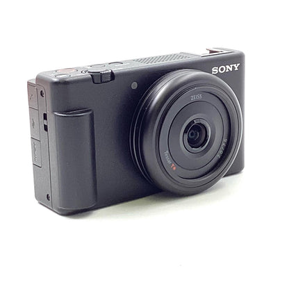 【全額返金保証】【最速発送】Sony コンパクトデジタルカメラ VLOGCAM ZV-1F [ブラック] 美品 動作確認済